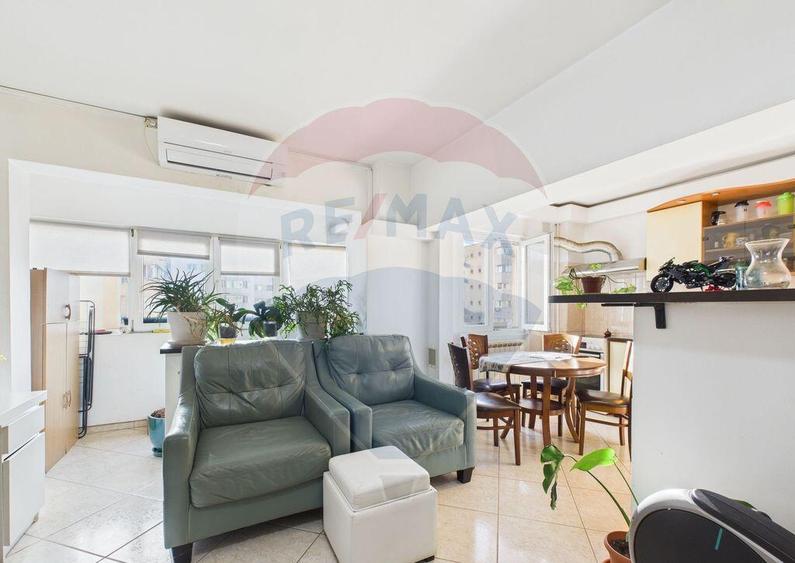 Apartament cu 3 camere cu centrala proprie langa metrou I... - 5