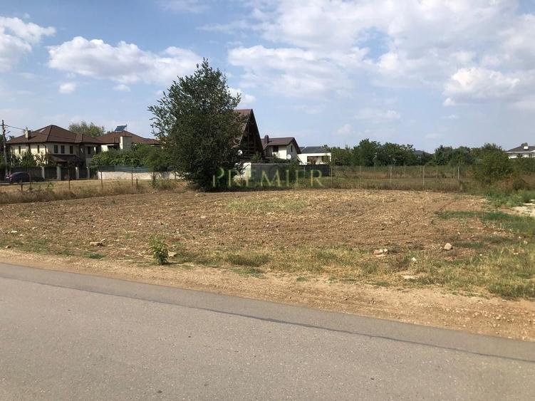 Teren de vanzare Mogosoaia 752 mp utilitati complete deschidere 29.56 - 2