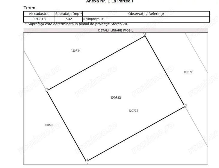 Cobeanca PRIMARIE Ogorului - Loturi 500 - 1100 mp - PRET DE LA 70E/MP - 4