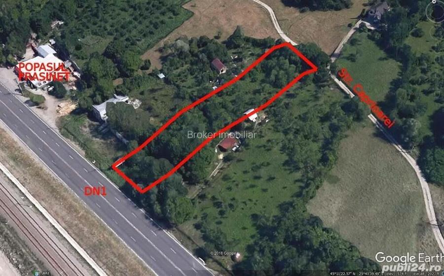 Teren intravilan de vanzare, Breaza-Frasinet, 2600mp, langa DN1