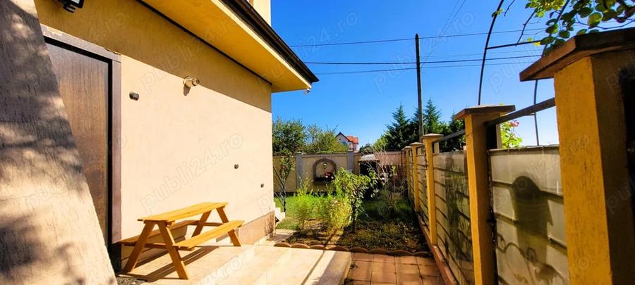 Vila P+1 complet utilata, curte amenajata, panouri -zona linistita - 2