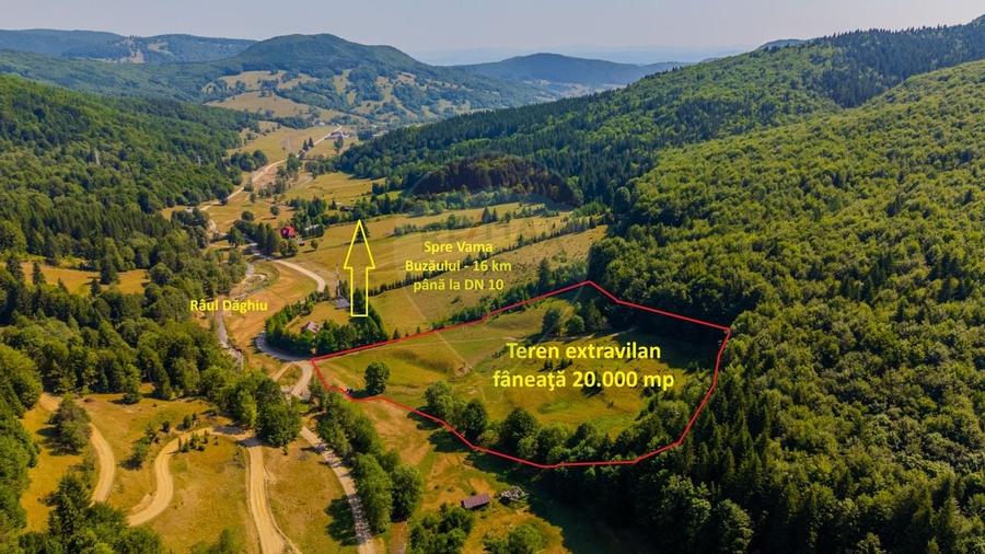 Teren 20000 mp, sat Dalghiu, com Vama Buzaului - 3