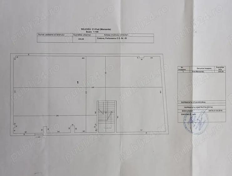 Etaj- Mansarda (open-space) zona Centru - 2
