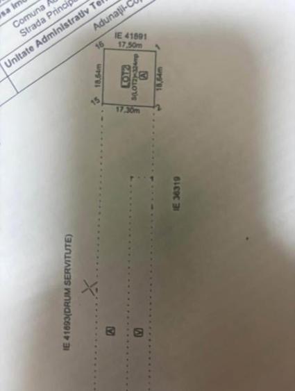 Adunatii Copaceni/Giurgiu teren 414mp /18ml/15.000euro - 1