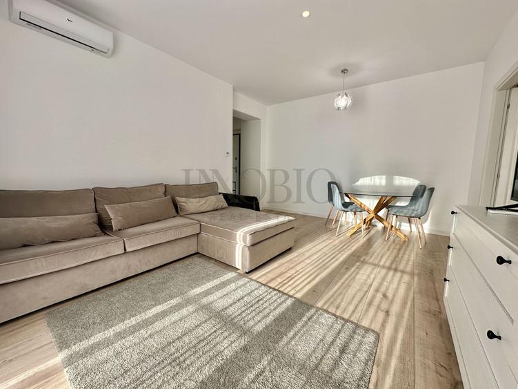 Apartament cu 2 camere, mobilat în Sisești