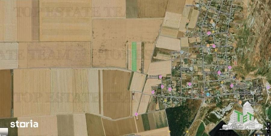 Teren de 5000 mp, în Corbu