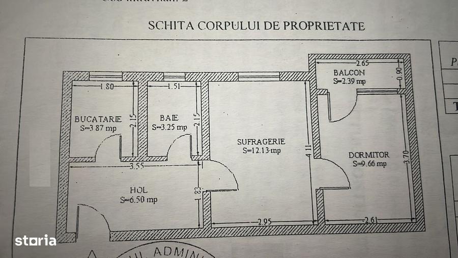 Apartament cu 2 camere în City Park Mall