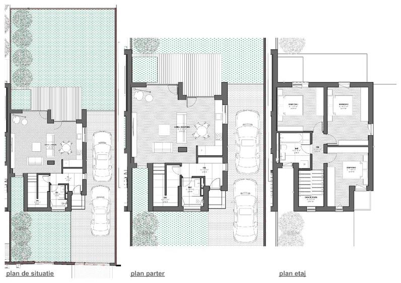 Duplex cu 4 camere cu Canalizare în Moșnița Nouă