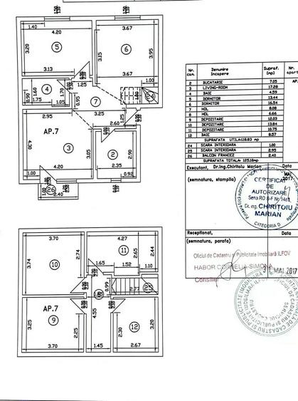 Apartament cu 4 camere în Fundeni