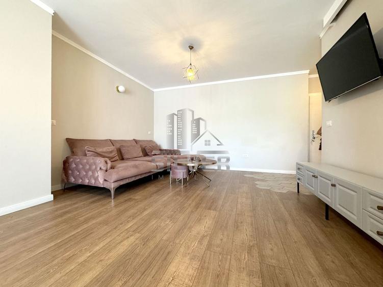 Apartament cu 2 camere semidecomandat, mobilat în Florești
