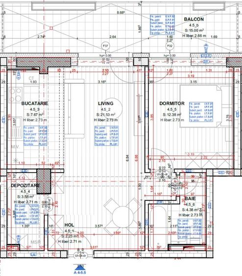 Apartament cu 2 camere decomandat în Bariera Vâlcii
