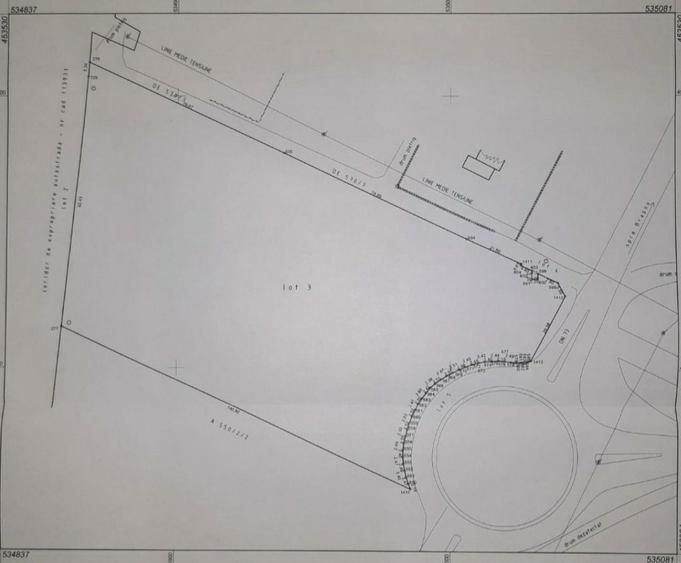 Teren Construcții intravilan de 14780 mp, în Exterior Sud