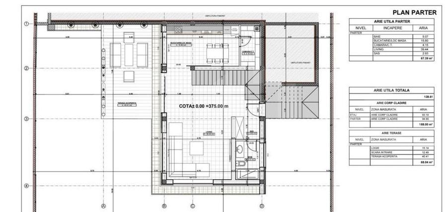 Casa de vanzare in Baciu, 583 mp, semifinasat modern, zona Sungarden - 3