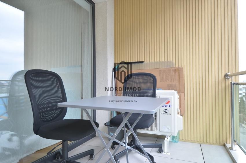 Studio spatios| Mobilat-utilat| * Loc parcare | Aviatiei - 18