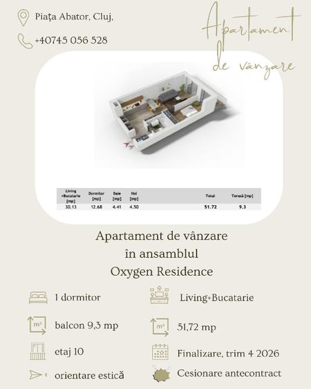 Vânzare ap 2 camere (cesionare antecontract) - 1