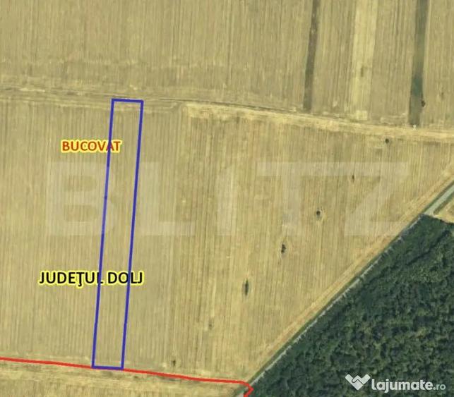 Teren extravilan 16000 mp, deschidere dubla 41 m, zona Leamn - 1