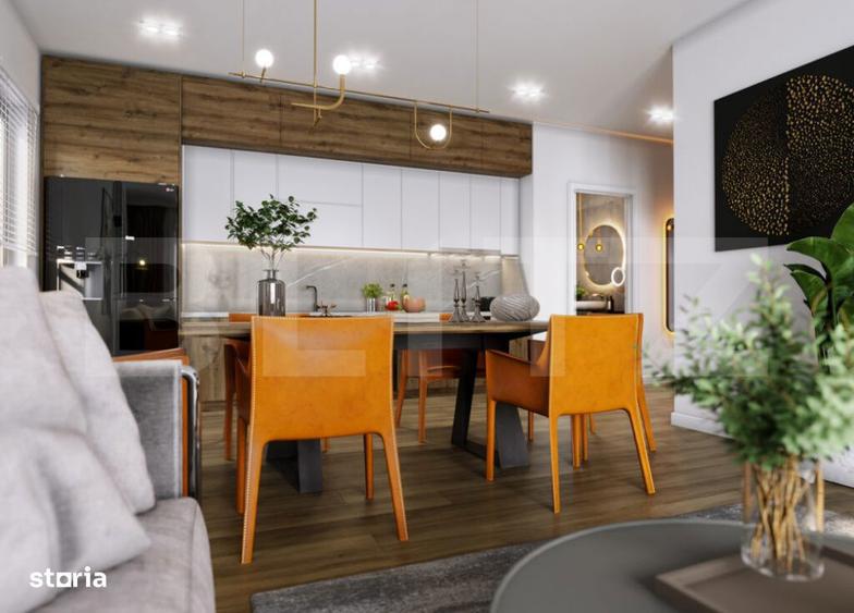 Apartamente spatiose, orientare sudica, finisat la cheie - 2