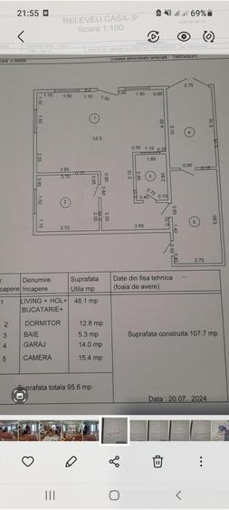 FARA COMISION casa P+M pe structura metalica garaj  beci teren 1256mp - 28