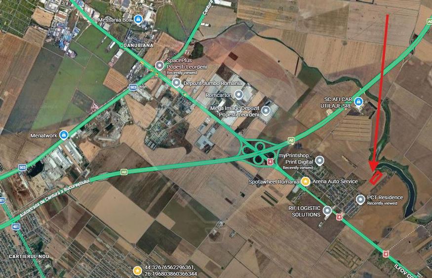 Teren 558 mp -de vanzare- Allegria Residence Popesti Leordeni - Glina - 4