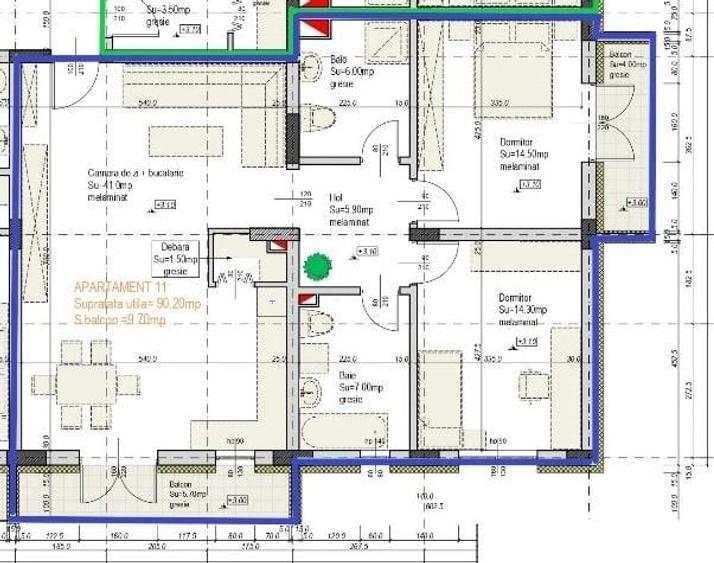 Apartamente cu 3 camere in Complexul Rezidential Brubus - Santandrei - 9