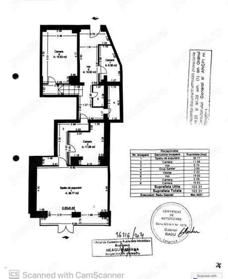 Tineretului-Piața Norilor- suprafata 103 mp-pret 2100 euro - 1