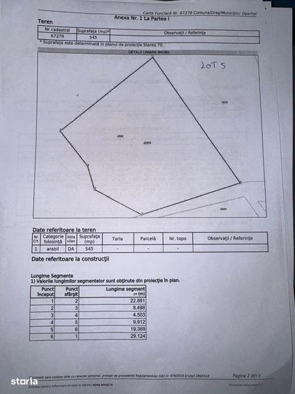 Parcela teren intravilan 658 mp strada Podgoria - 1