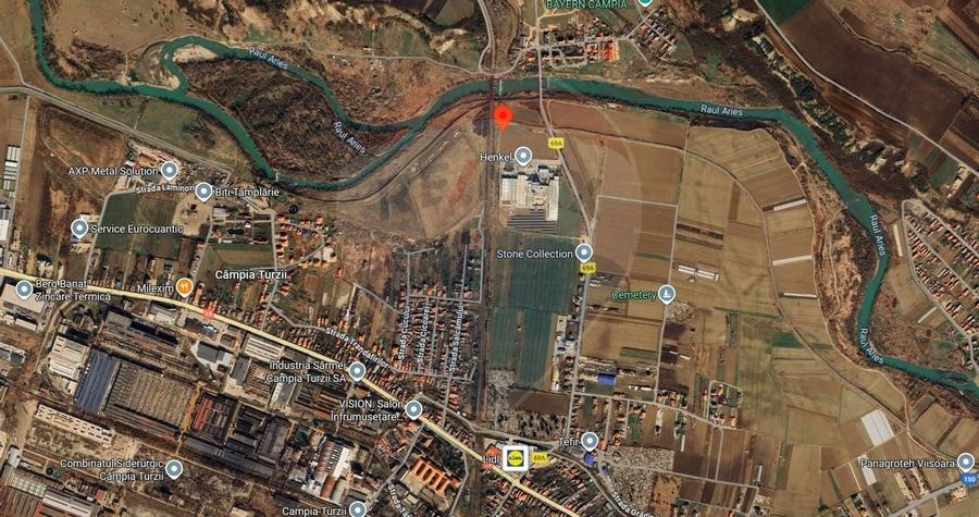 Teren industrial logistic de vanzare 15.938 mp Campia Turzii Henkel - 4