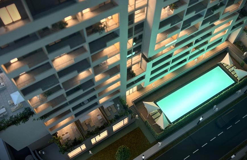 Garsonieră / Piscina / Spatii verzi - 1