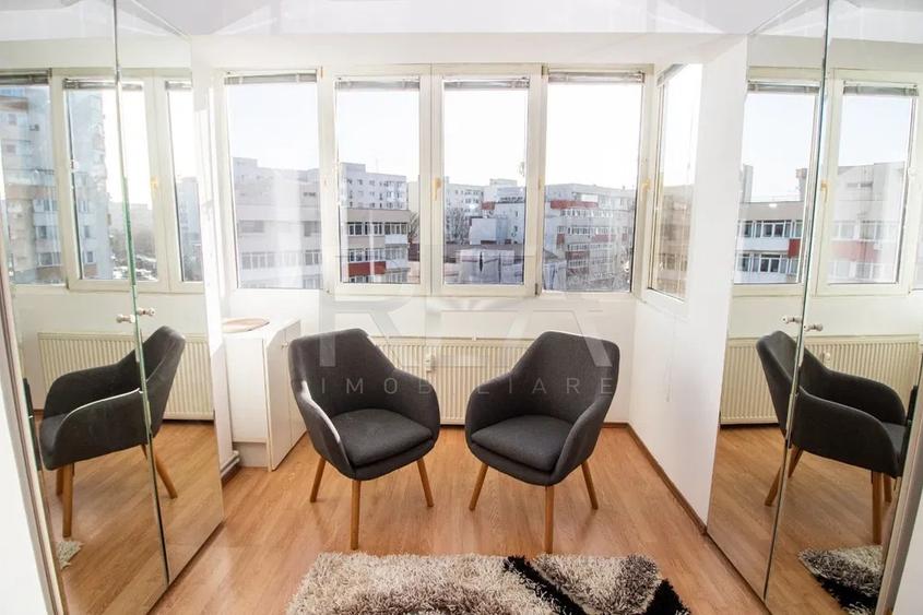 Apartament cu 2 camere decomandat, mobilat în Dorobanți