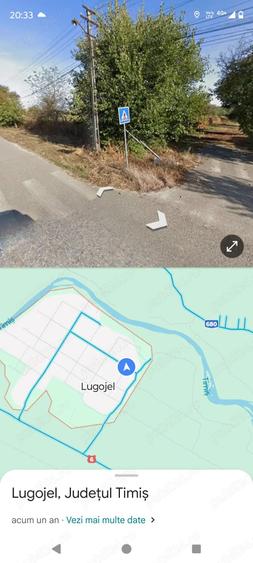 Teren de 4700 mp, în Lugojel