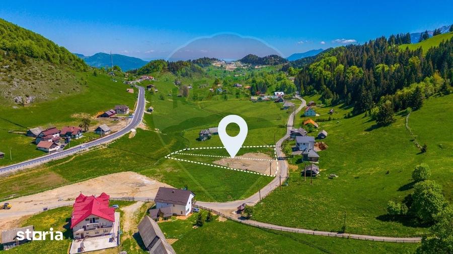 Teren de 3962 mp, în Fundata