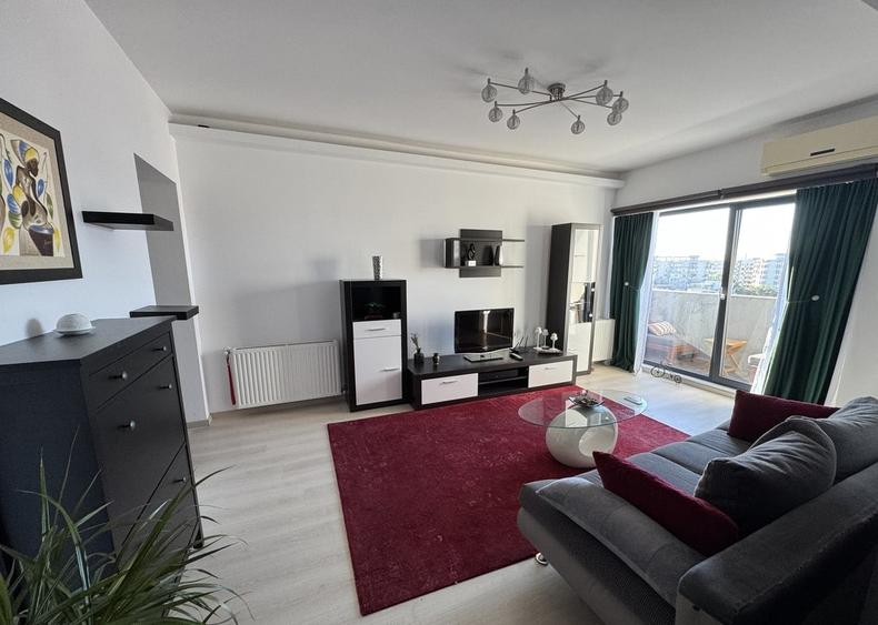 Apartament cu 2 camere semidecomandat, mobilat în Basarab
