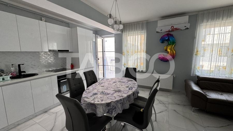 Apartament cu 3 camere de vanzare 80mp mobilat utilat terasa Turnisor - 12