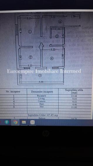 Apartament 2 camere de închiriat, zona Mamaia Nord-Năvodari - 9
