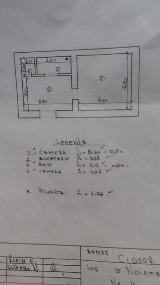 Vand garsoniera spatioasa in casa, Brasov - 1