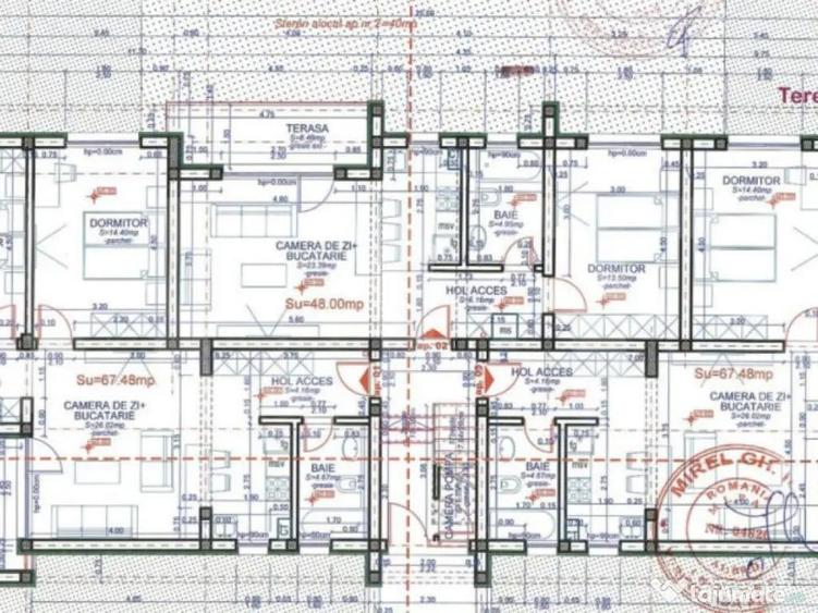 Apartament 3 camere PARTER, 80 mp, zona Dumbravita - 1