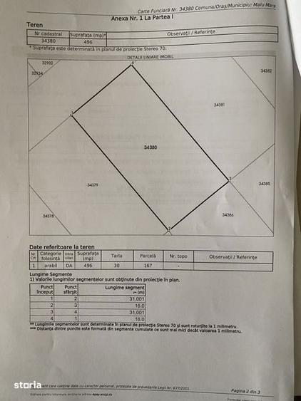 Vand teren Malu mare - 2