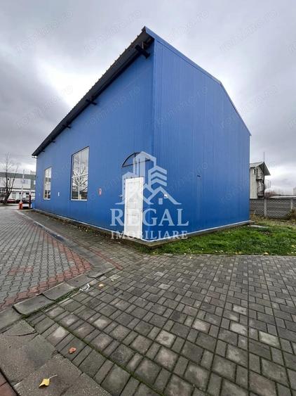 Hala de inchiriat str. Depozitelor | 200 mp hala + 2.200 mp teren - 2