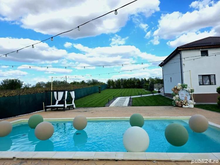 Vila petrecere petreceri private cu piscina, FARA VECINI, nunta, botez, cununie, majorat, aniversare - 7
