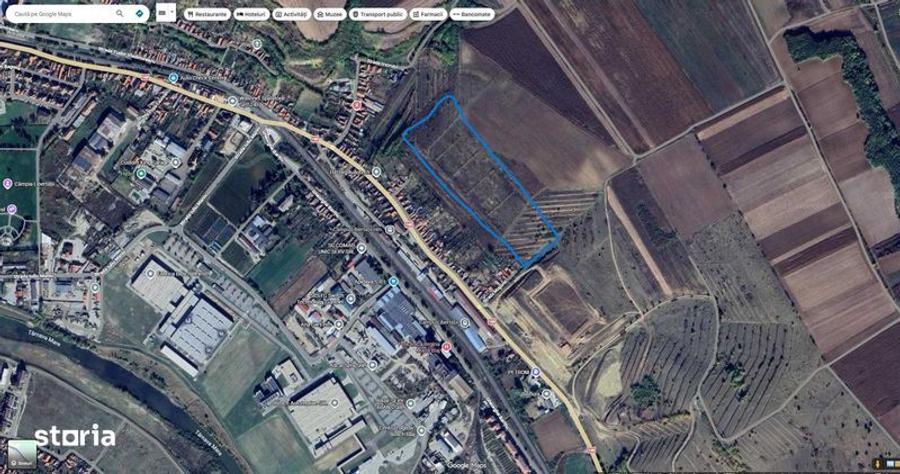 teren de vanzare zona Petrom Blaj - 2