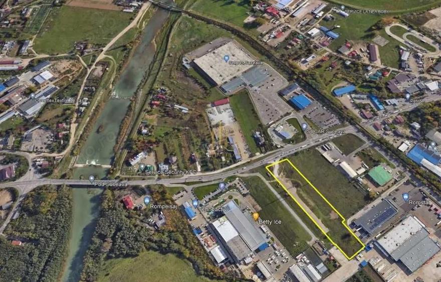 Teren intravilan Suceava, ?oseaua Cernau?i 50 m deschidere la DN2/E58 - 3