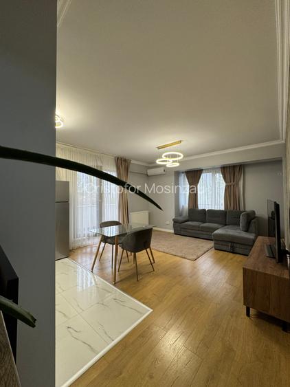 Apartament spațios 2 camere, mobilat complet, de vânzare în Pipera