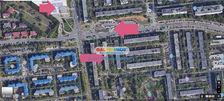 Parter 3 camere decomandat Valea Ialomitei 620 euro luna - 1