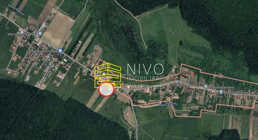 Teren intravilan - Budiu Mic - Str. Principala - 2