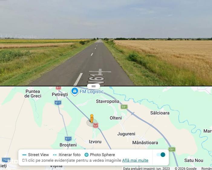 0% Comision - Teren intravilan, apropiere A1, industrial - 7