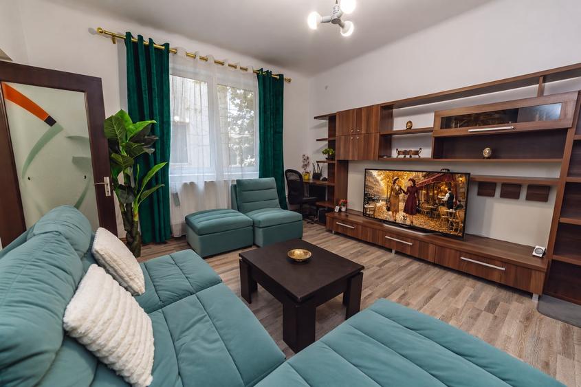 Apartament cu 2 camere decomandat, mobilat în Domenii
