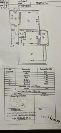 Trocadero- 2 camere decomandat et 1 - 1