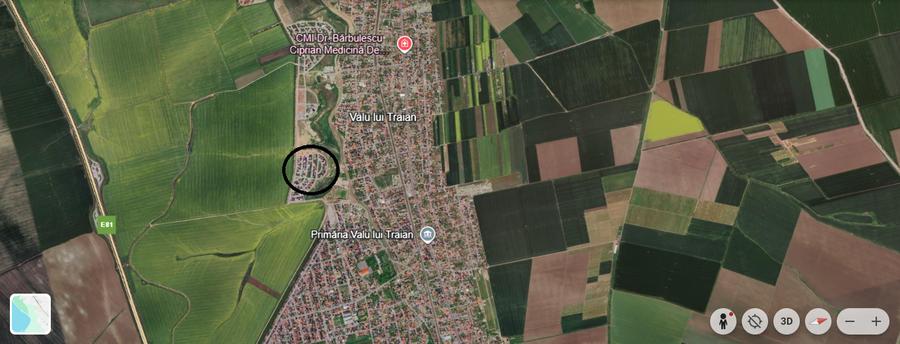 Teren intravilan de construit 372MP Valu lui Traian Comision 0% - 1