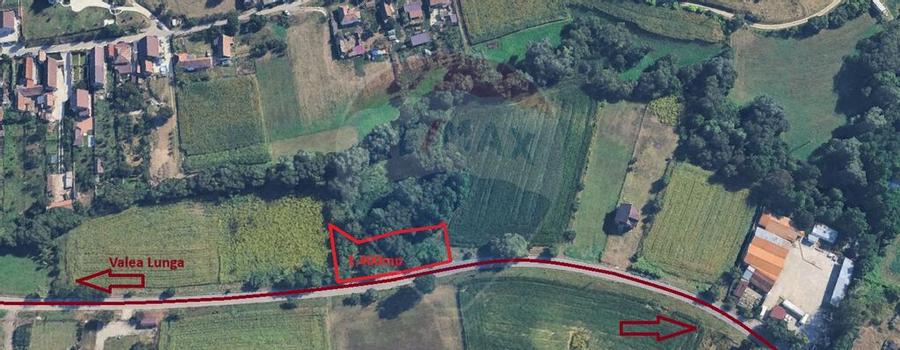 Teren 1,400mp Medias / Valea lunga - 2