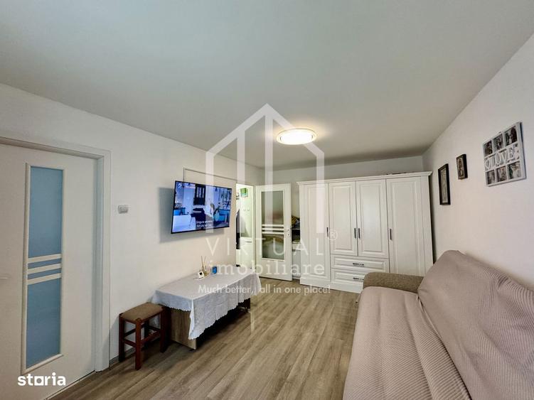 Garsoniera mobilata, 28mp utili, parter inalt, zona Ipas - 7